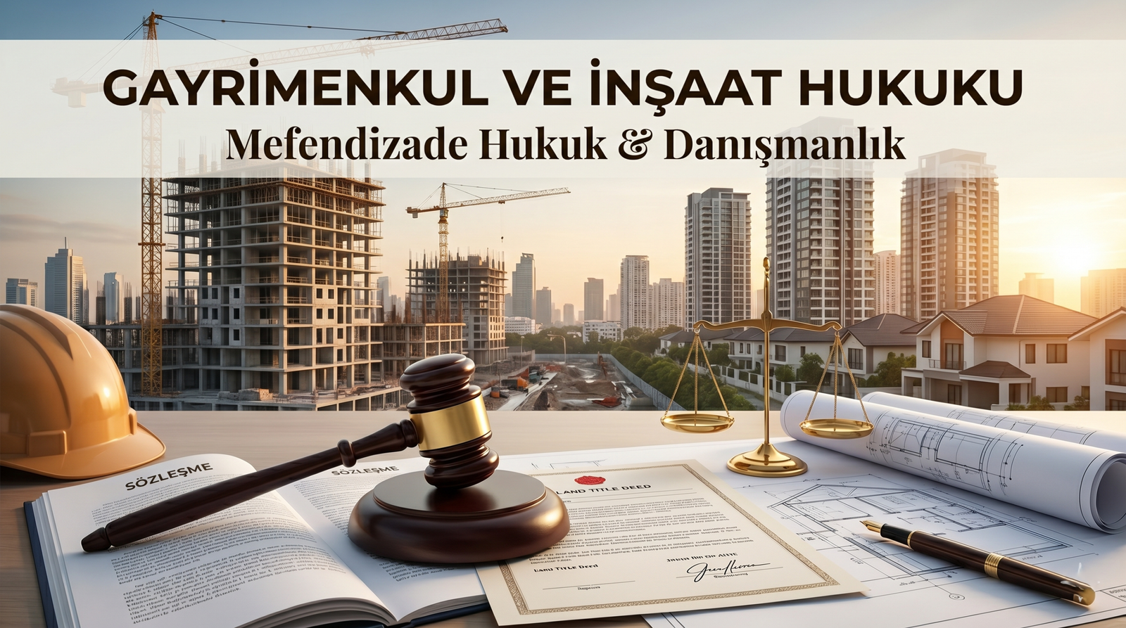 İnşaat hukuku ve gayrimekul hukuku alanında faaliyet gösteren inşaat ve gayrimenkul avukatı hakkında bilgi edinin.